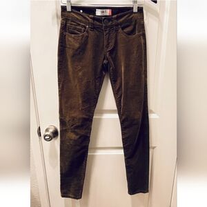 CAbi Brown Corduroy Skinny Jeans